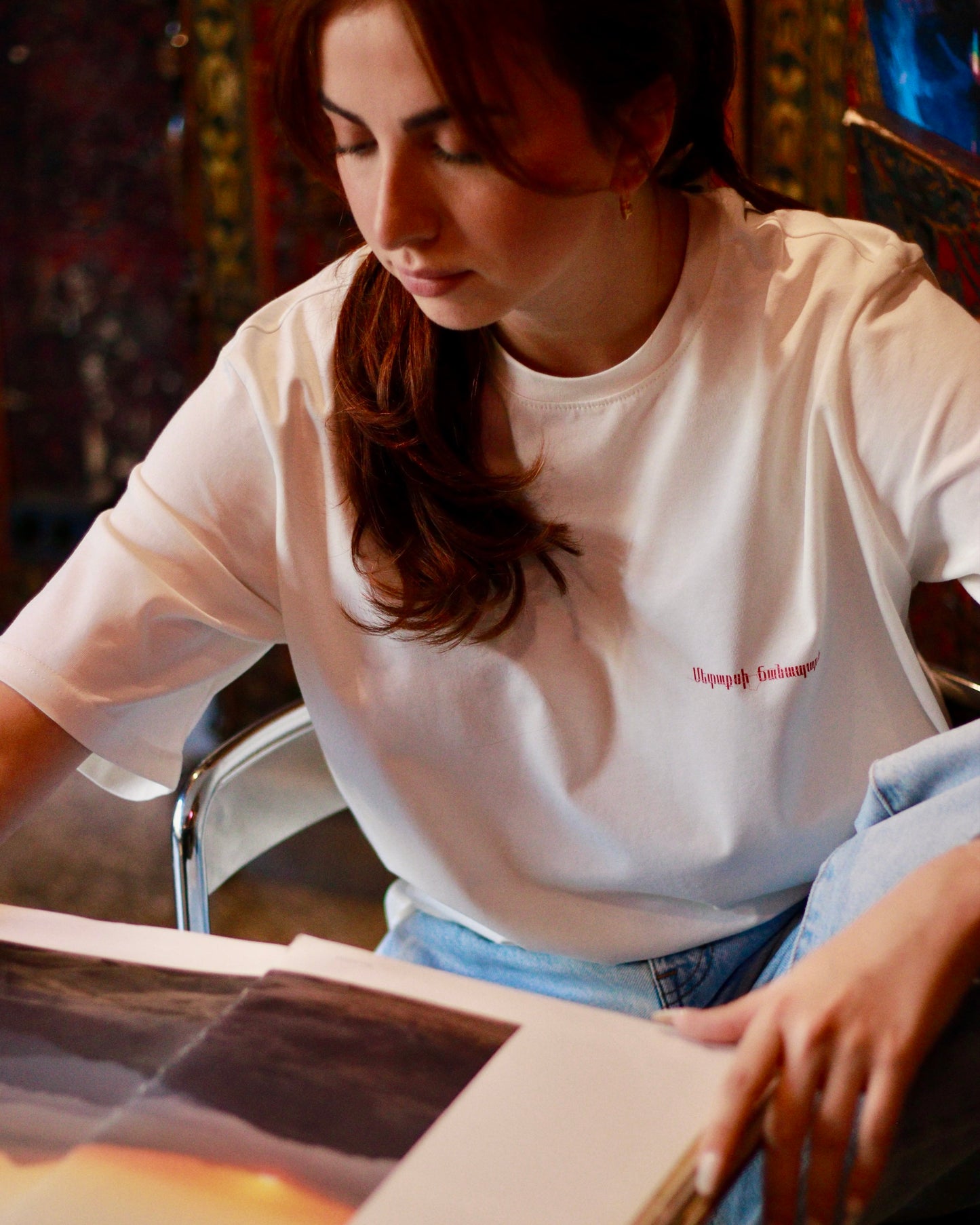 Silk Road (Light Cream T-Shirt)