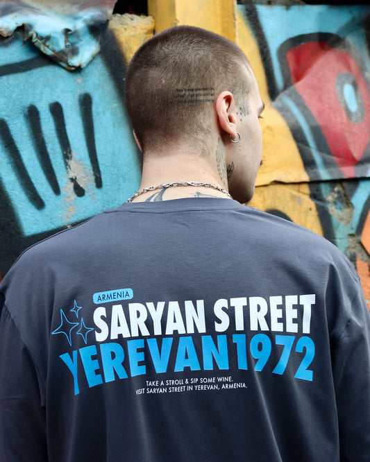 (PRE-ORDER) Saryan -  1972 (Charcoal T-Shirt)