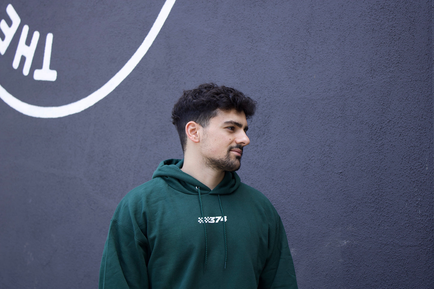 (PRE-ORDER) +374 Racing Hoodie (Dark Green)